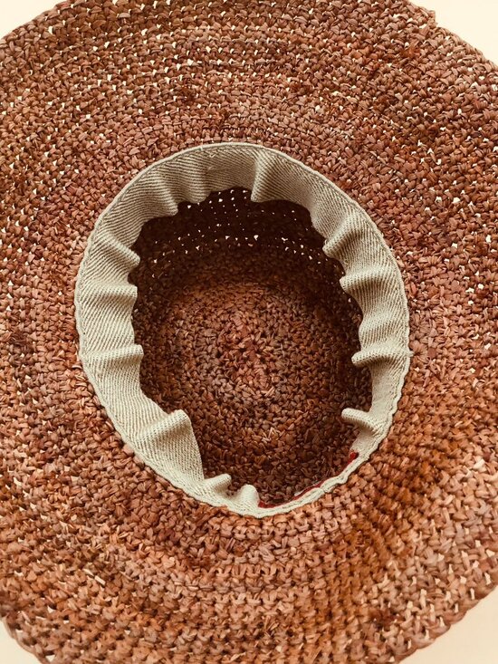 San Diego Hat Co. Woven Raffia Sun Hat – Coastal Grandma Resort Style | Warm Bro main image 4